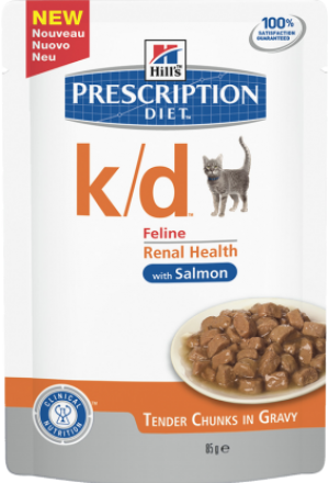 влажный корм хиллс k/d для кошек при заболеваниях почек