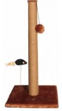 Когтеточка-столбик с 2мя игрушками, , 1 149 р., Кошки, Барсик, Когтеточки, лежаки