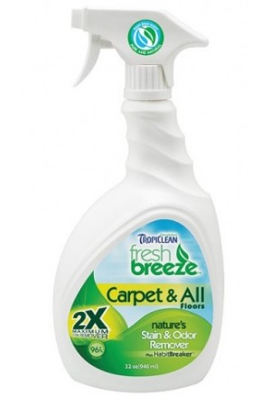 Tropiclean Fresh Breeze средство Тропиклин для удаления пятен и запахов 946 мл