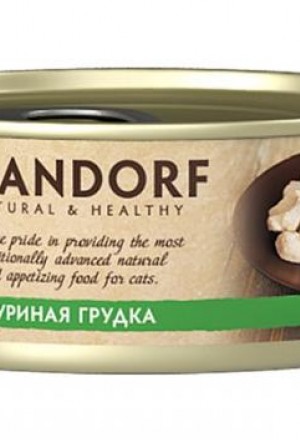Купить консервы Грандорф для кошек с куриной грудкой с доставкой в Краснодаре