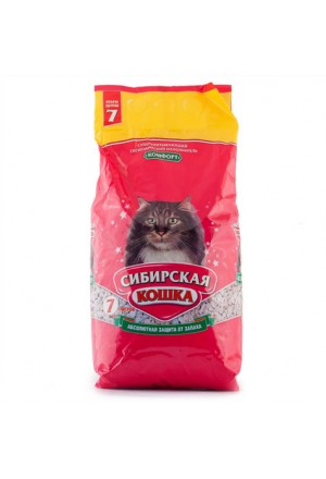 Впитывающий наполнитель Сибирская кошка Комфорт купить в Краснодаре