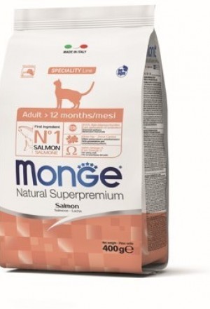 купить корм Монж с лососем для взрослых кошек в Краснодаре с доставкой на дом
