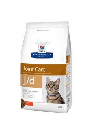 Лечебный корм хиллс j/d для кошек и котов при заболеваниях суставов, хромоте.