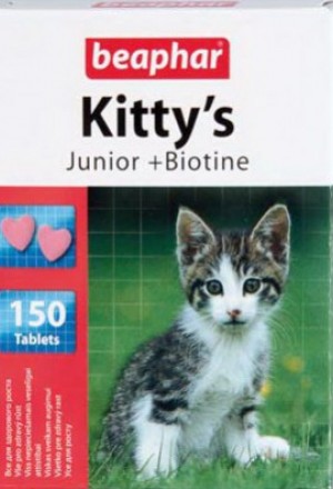 Витамины Беафар для котят до 1 года. В упаковке 150шт