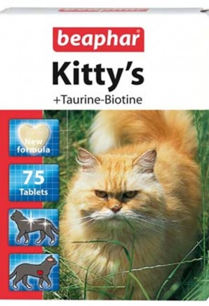 Витамины для взрослых кошек с таурином и биотином